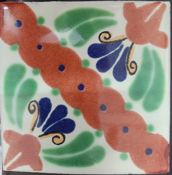 ACAPULCO ON CREAM GLOSS TALAVERA TILE