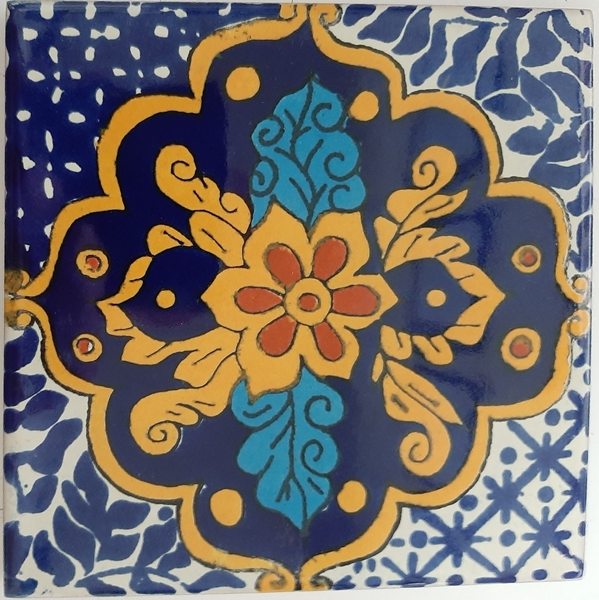 MULTI COLOUR EL CEDRO GLOSS TALAVERA TILE