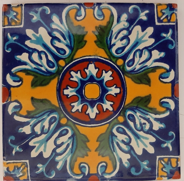 MULTI COLOUR TAMPICO GLOSS TALAVERA TILE