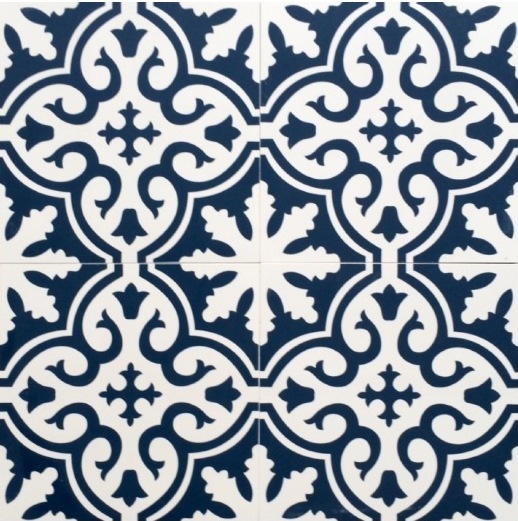 NAVY BLUE/WHITE MATT TESSELAAR