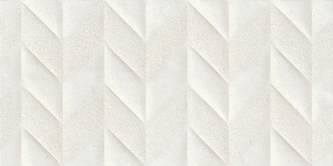 PARCHMENT CHEVRON MATT POLYCHROME