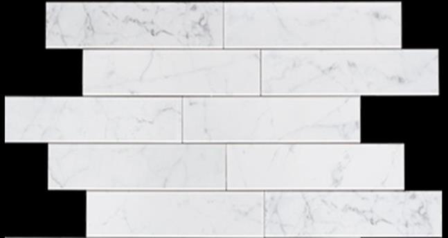 CARRARA MATT LUNAROCK MARBLE LOOK SUBWAY TILE