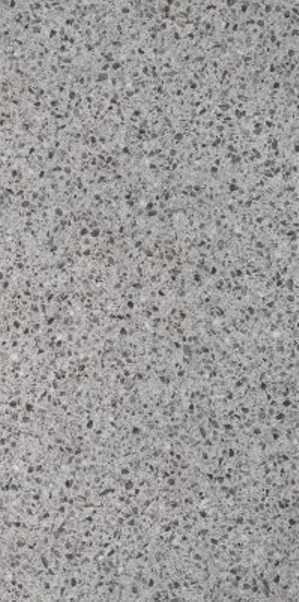 LIGHT-GREY GLOSS PEPPERED TERRAZZO