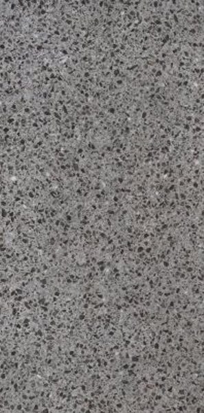 DARK-GREY GLOSS PEPPERED TERRAZZO