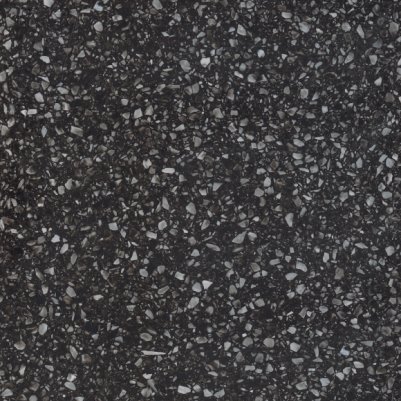 JET BLACK MATT PEPPERED TERRAZZO LOOK PORCELIAN TILE