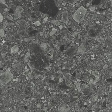 CHARCOAL GREY GRIP TERRAZZO LOOK VINTAGE PORCELAIN TILE