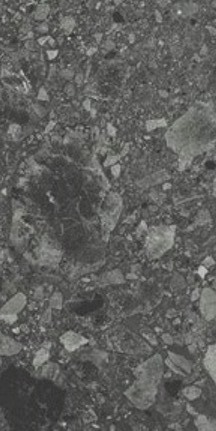 CHARCOAL GREY MATT TERRAZZO LOOK VINTAGE PORCELAIN TILE