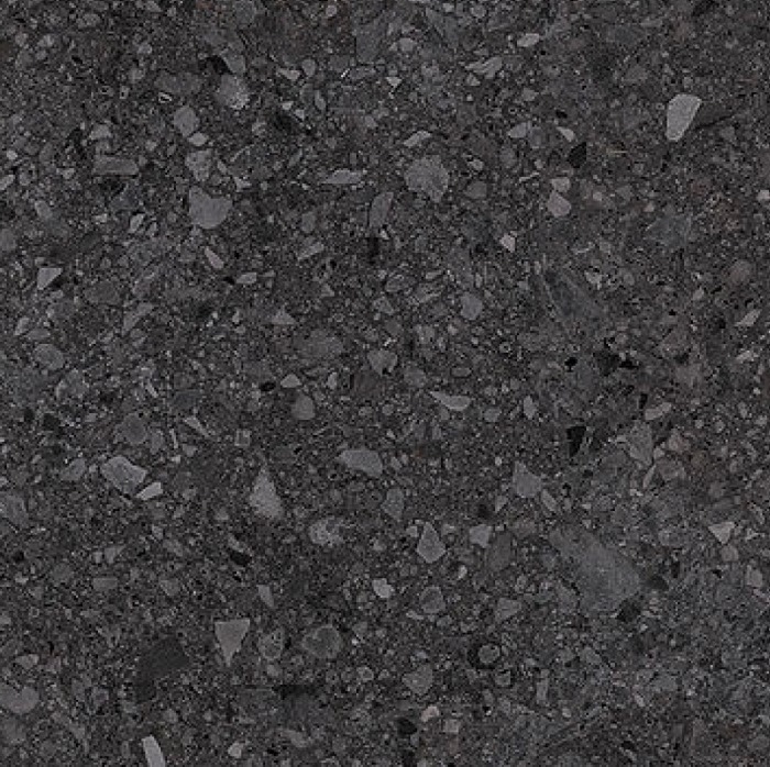 DARK PEBBLE MATT PORCELAIN TERRAZZO TILE