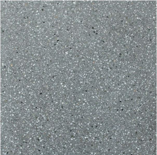 CHARCOAL HONED TERRAZZO