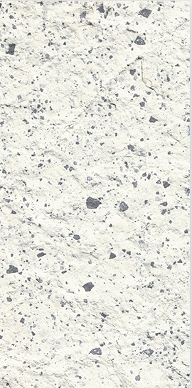 WHITE MATT LARGE PORCELAIN CHIP TERRAZZO TILE