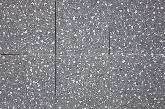 CHARCOAL GRIP TERRAZZO