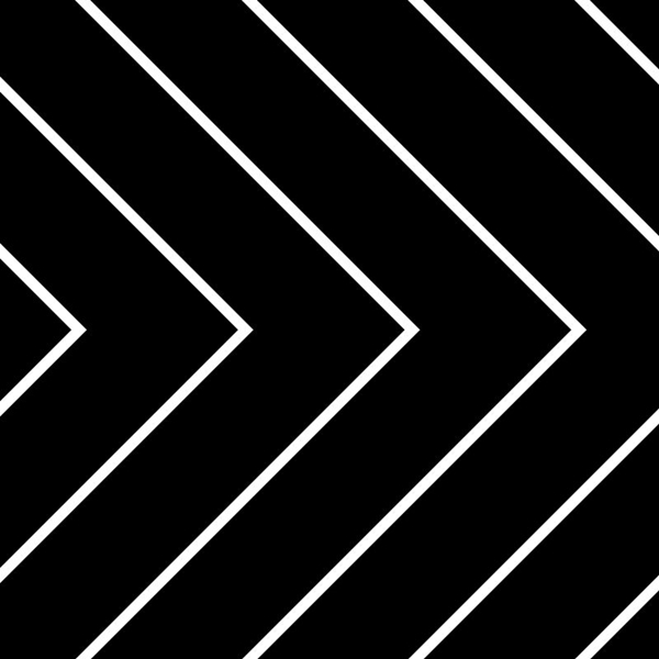 BLACK- WHITE CHEVRON MATT GIBRALTAR