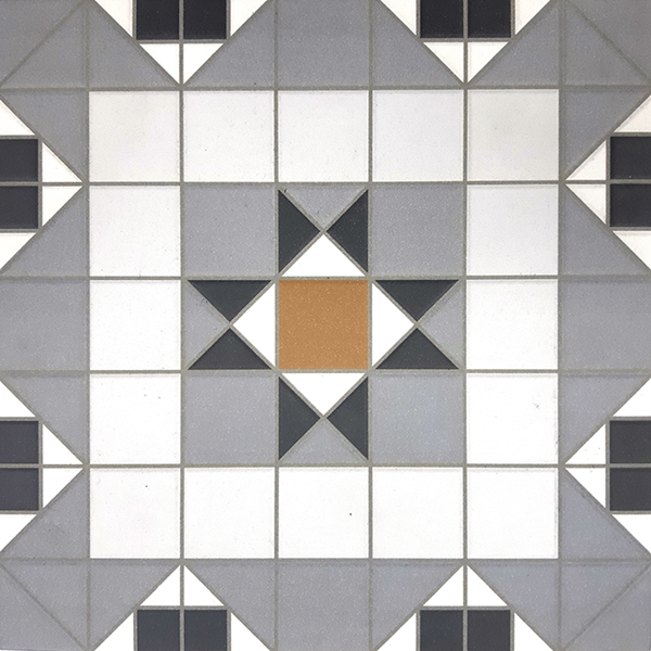 KENDAL MATT COALITION TESSELLATED LOOK CERAMIC TILE