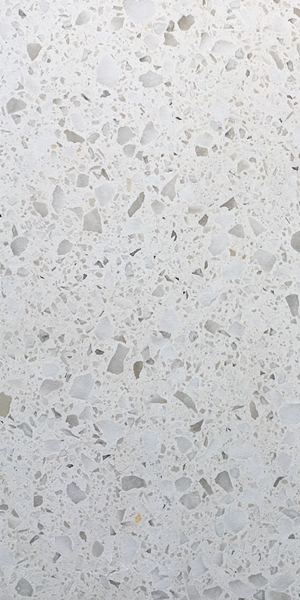 WHITE MATT TERRAZZO ACUTO