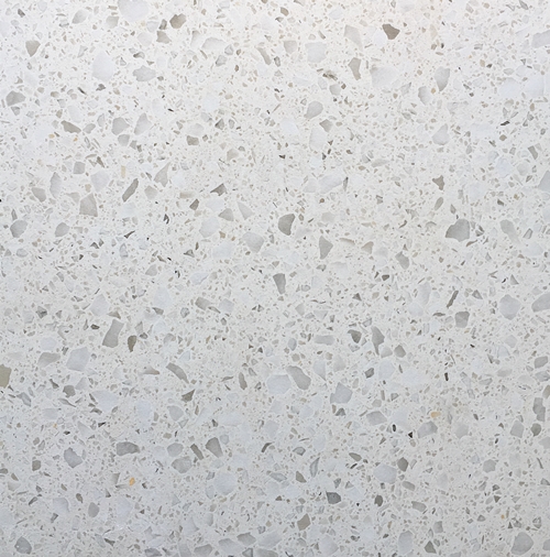 WHITE MATT TERRAZZO ACUTO