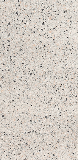 ROSE-PINK MATT SMALL PORCELAIN CHIP TERRAZZO TILE