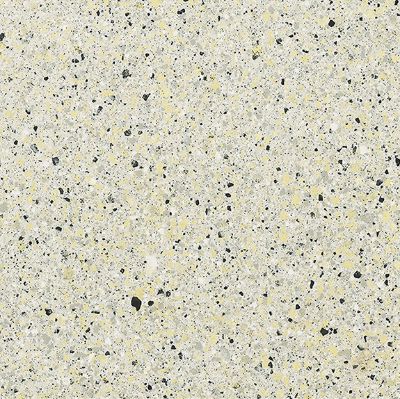 CANARY-YELLOW MATT SMALL PORCELAIN CHIP TERRAZZO TILE