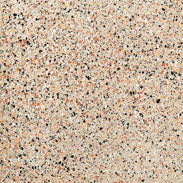 IVORY MATT SMALL PORCELAIN CHIP TERRAZZO TILE