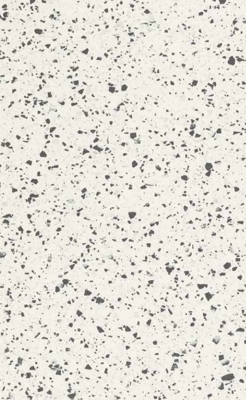 WHITE MATT LARGE PORCELAIN CHIP TERRAZZO TILE