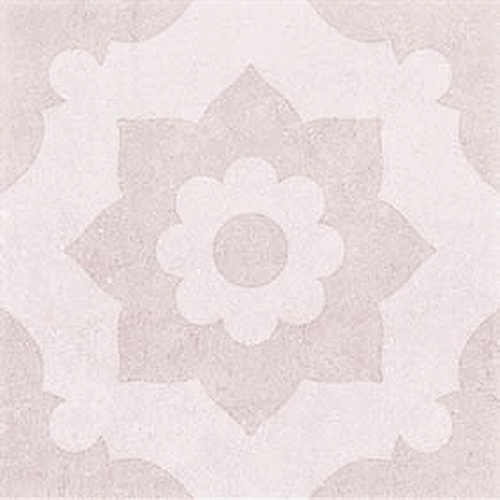 BLUSH PINK FIORE MATT ARTISAN ENCAUSTIC LOOK TILE