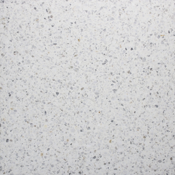 BIANCO WHITE PICCOLO HONED ROMA TERRAZZO