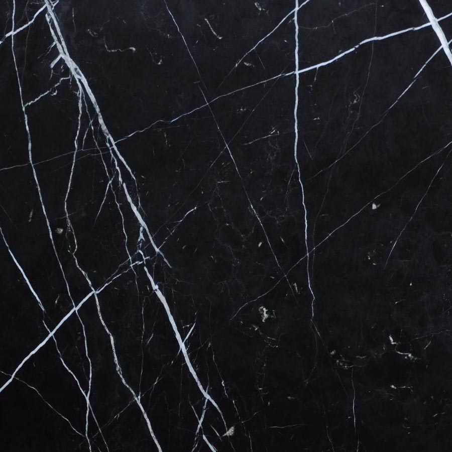 NERO MARQUINA MATT MARBLE LOOK PORCELIAN TILE