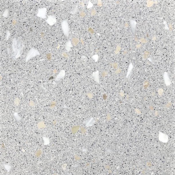 GREY CONFETTI HONED TERRAZZO