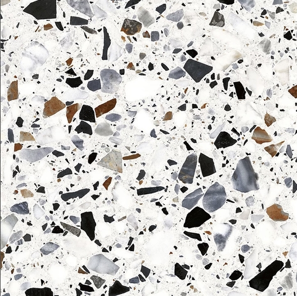 MULTI MIX STONE MATT TERRAZZO  LOOK PORCELIAN TILE