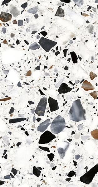 MULTI MIX STONE MATT TERRAZZO  LOOK PORCELIAN TILE