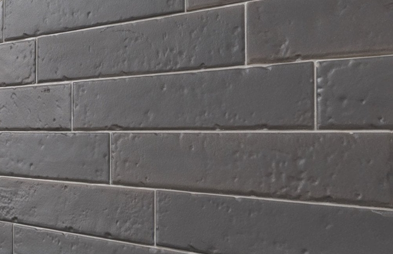 CHARCOAL BROWN MATT SUBWAY TILE