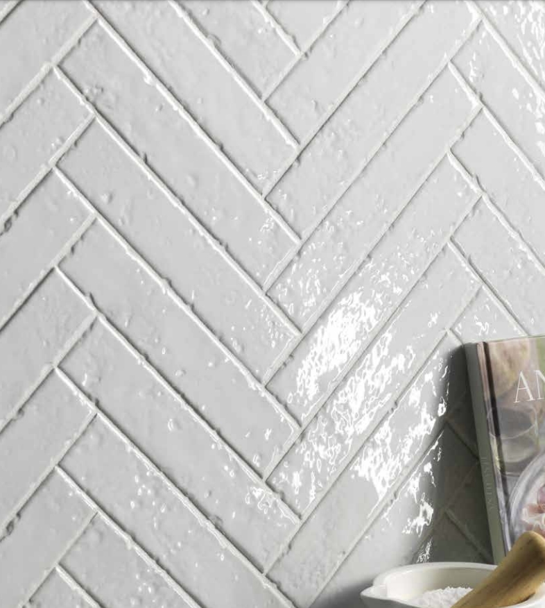 WHITE GLOSS SUBWAY TILE