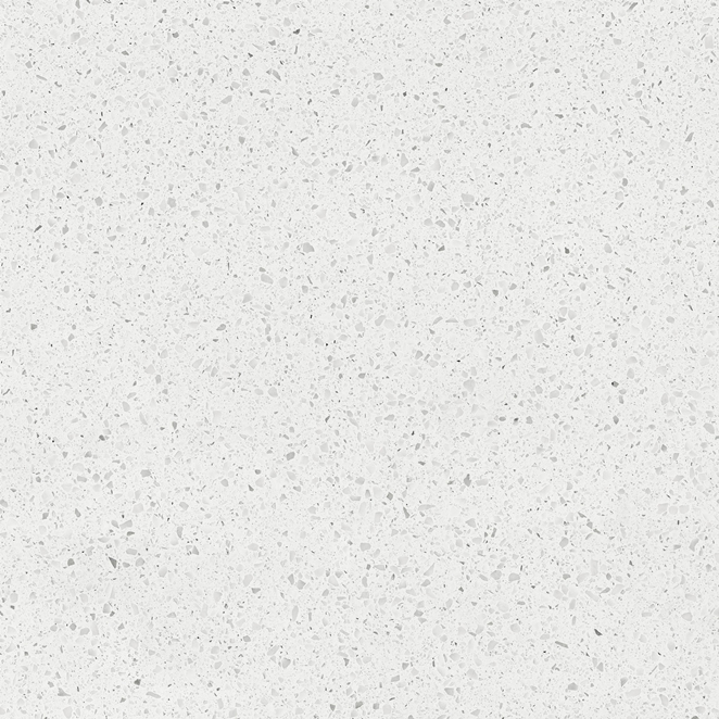 GREY ON WHITE MATT TERRAZZO LOOK TILE