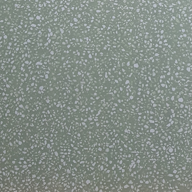 GREEN MATT TERRAZZO LOOK TILE