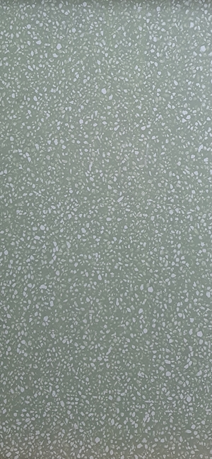 GREEN MATT TERRAZZO LOOK TILE