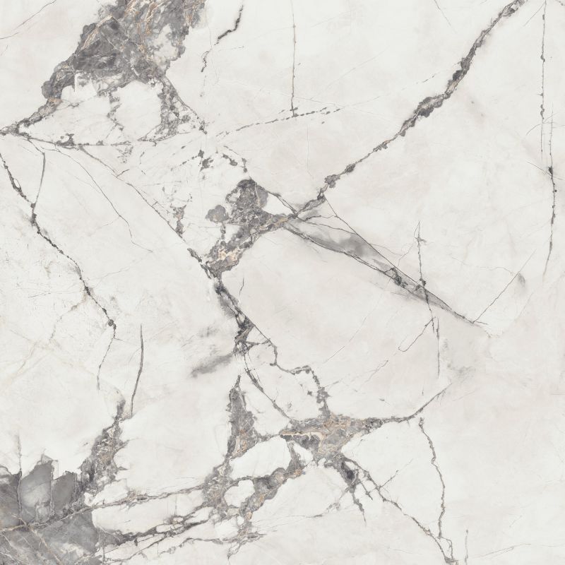 GREY MARBLE LOOK GLOSS TILE