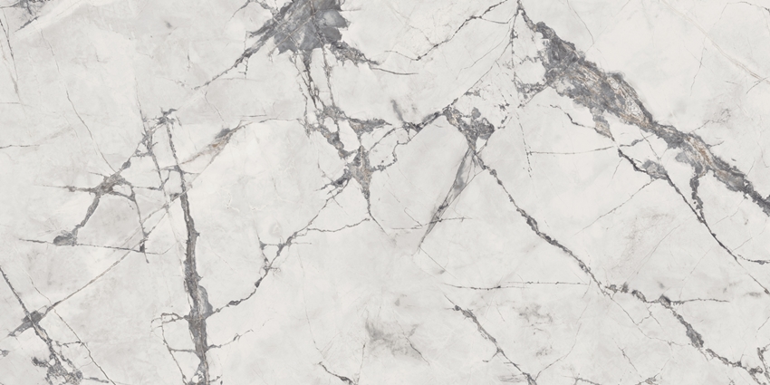 GREY MARBLE LOOK GLOSS TILE