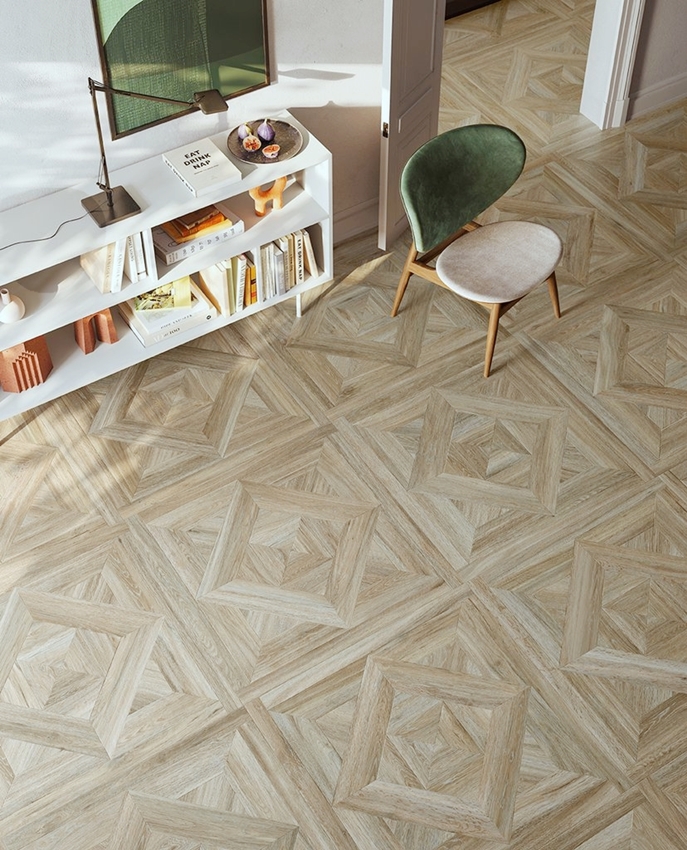 BARKWOOD NATURAL MATT PARQUETRY LOOK TILE