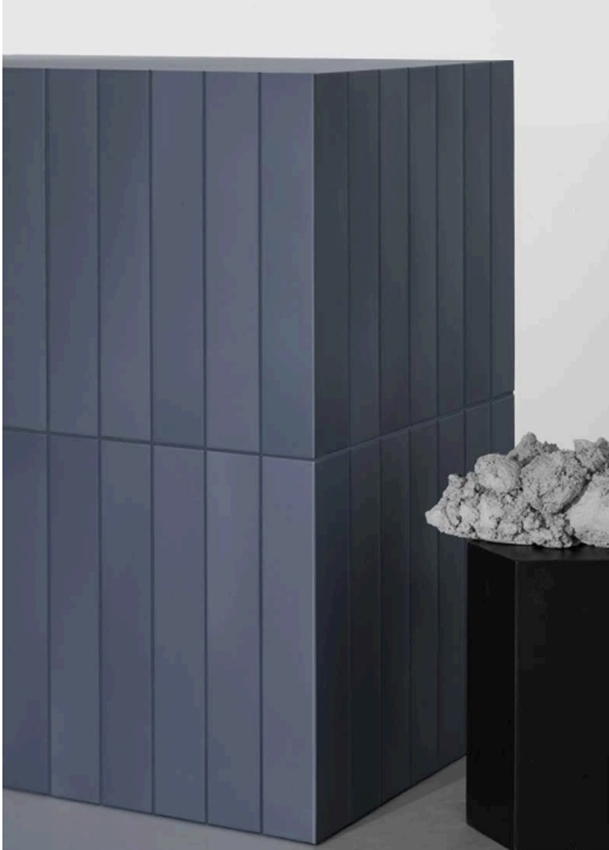 DARK BLUE MIX MATT SUBWAY TILE