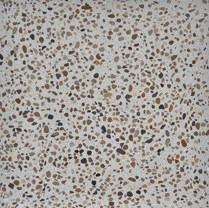 CLAY BROWN HONED TERRAZZO