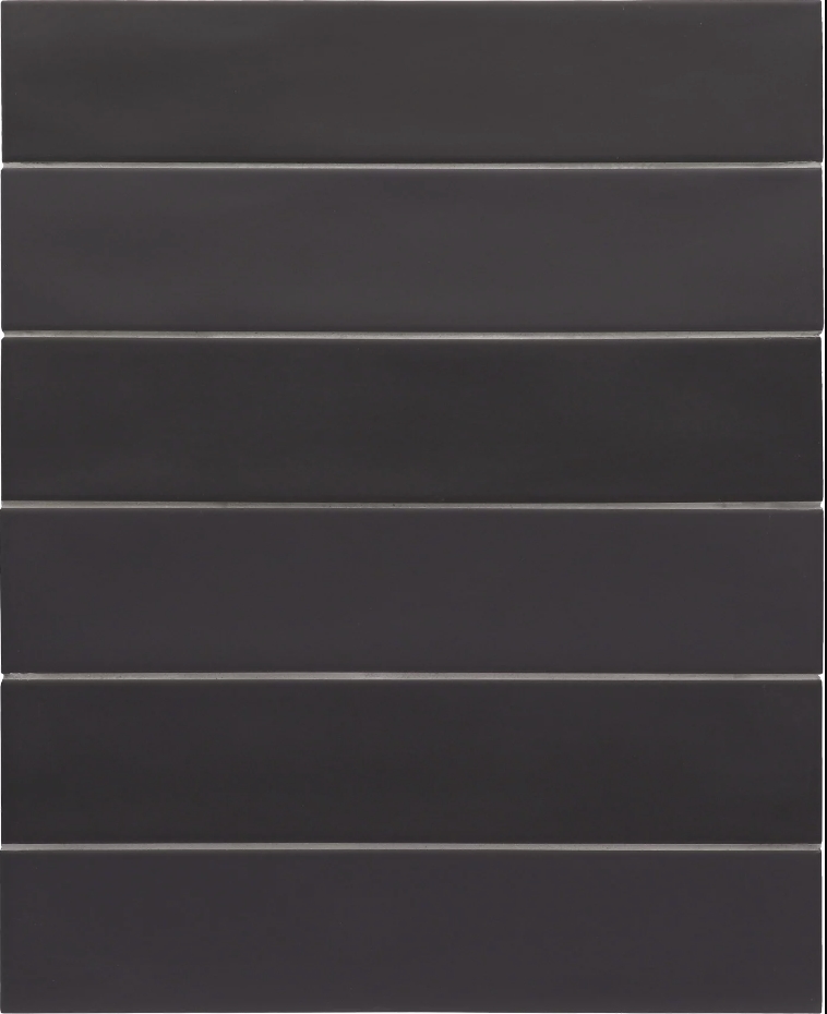 BLACK MATT PORCELIAN FLOOR TILE