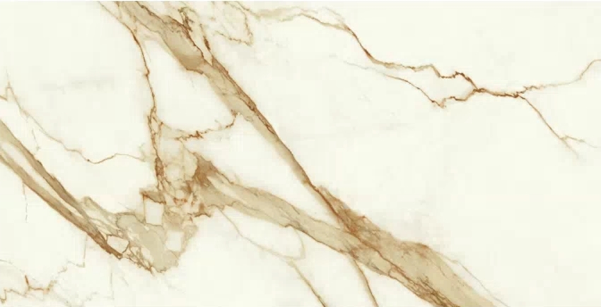 CALACATTA GLOSS MARBLE LOOK PORCELIAN TILE