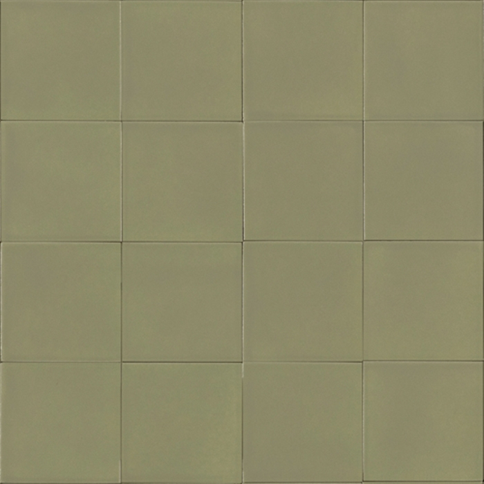 GREEN MATT PORCELIAN TILE