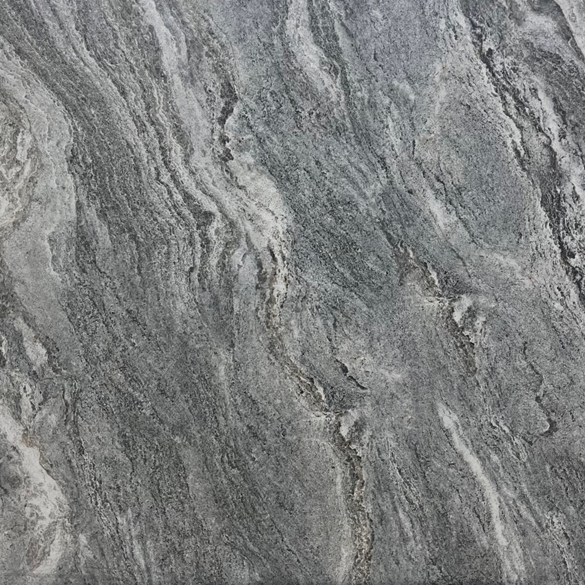 CHARCOAL GREY GRIP MARBLE LOOK PORCELAIN TILE