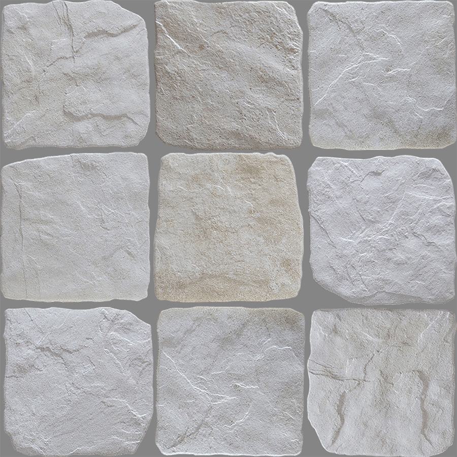 BONE GRIP COBBLESTONE LOOK PORCELAIN TILE