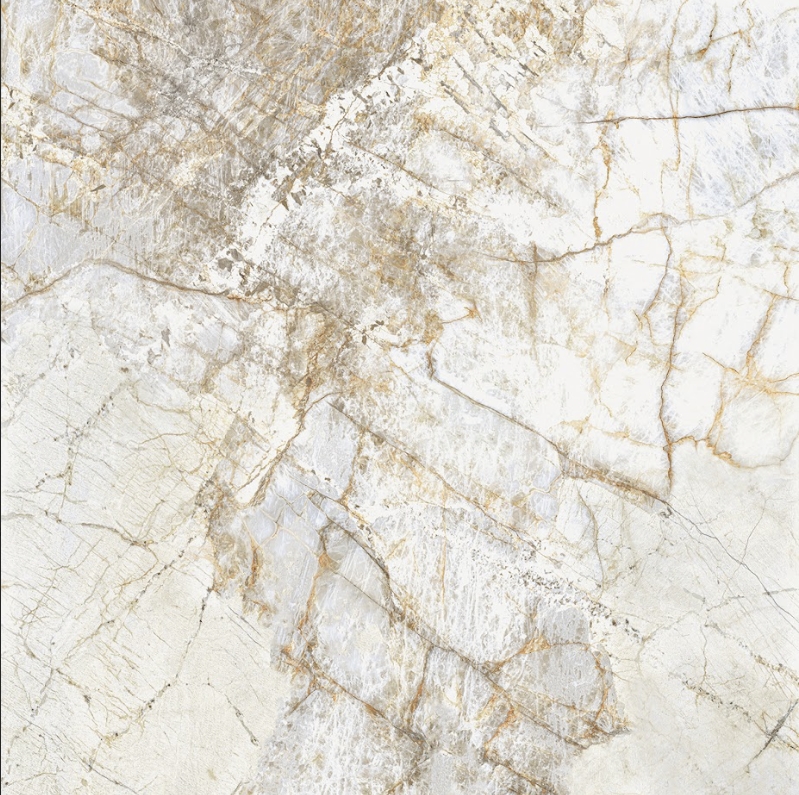 OFF WHITE MATT MARBLE LOOK PORCELAIN TILE