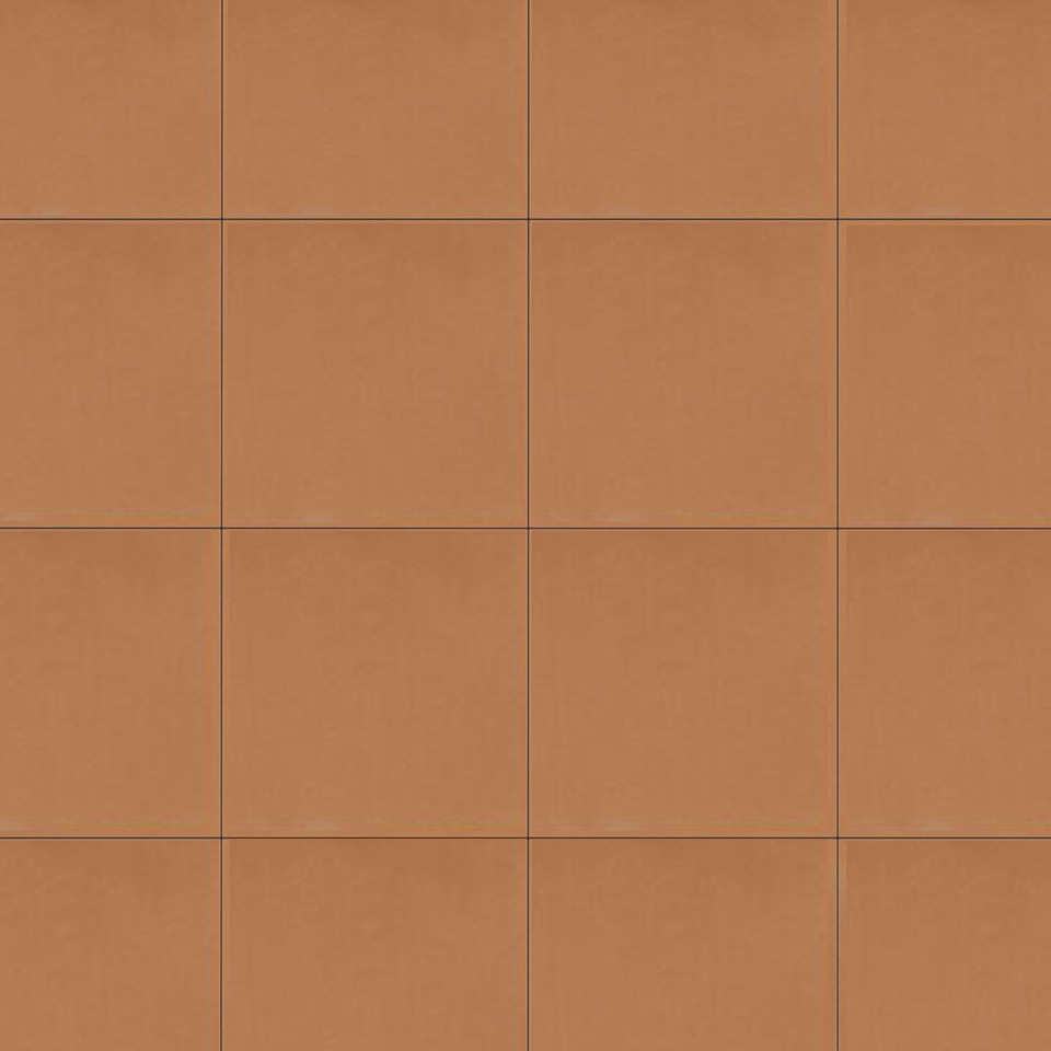 PLAIN TERRACOTTA MATT ENCAUSTIC TILE