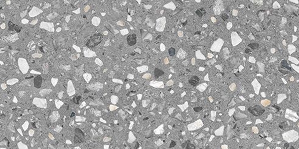 GREY MULTI MATT TERRAZZO LOOK PORCELIAN TILE