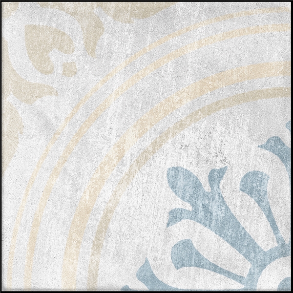 MULTI COLOUR DECOR MATT ANTIQUE ENCAUSTIC LOOK FINISH TILE
