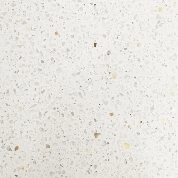 POLAR- WHITE HONED TERRAZZO