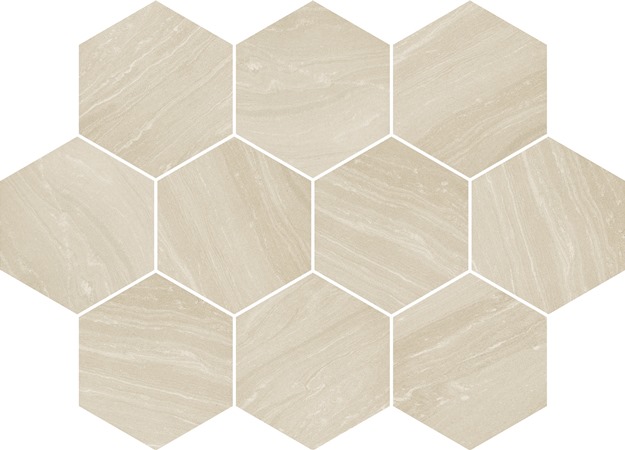 SAND MATT HEXAGON DUSK